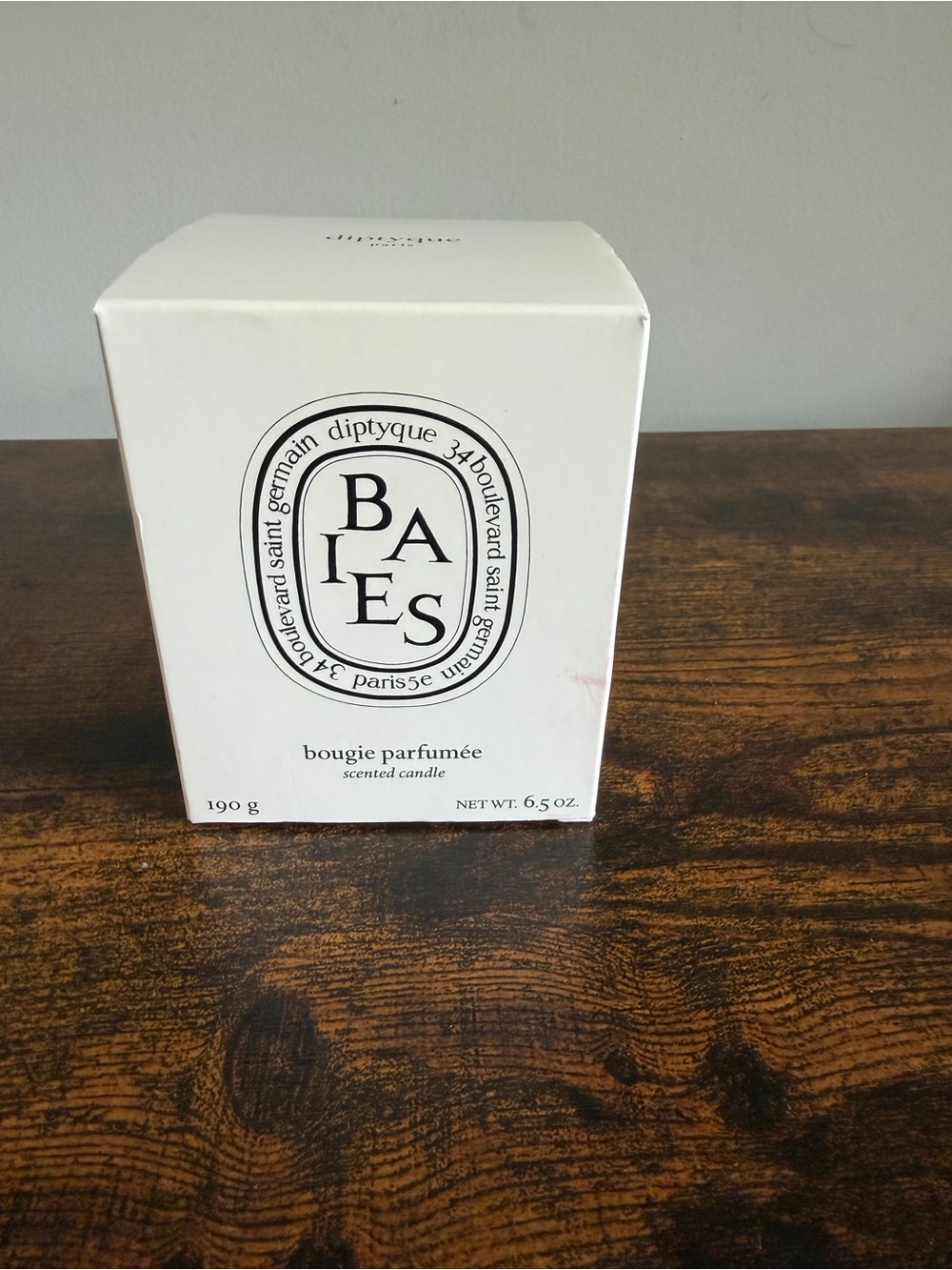 Diptyque Baies Scented Candle 190g w/ Original Box – Brand New - Picture 5 of 9